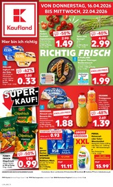 Aktueller Kaufland Supermarkt Prospekt in Bad Langensalza und Umgebung, "Aktuelle Angebote" mit 56 Seiten, 16.04.2026 - 22.04.2026