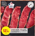 Promo Viande bovine : faux filet ou faux filet à griller à 12,90 € dans le catalogue Intermarché à Verneuil-sur-Avre