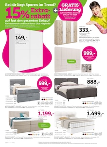 Kleiderschrank im mömax Prospekt "15% Extrarabatt - auf fast den gesamten Einkauf" mit 12 Seiten (Halle (Saale))