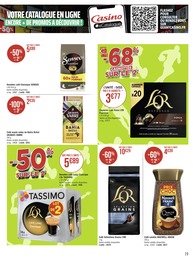 Prix et réduction Senseo dans le prospectus Géant Casino en cours Offre Senseo dans le catalogue Géant Casino du moment à la page 19