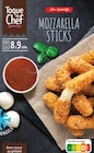Mozzarella sticks - TOQUE DU CHEF - Lidl à Amiens Mozzarella sticks - TOQUE DU CHEF en promo chez Lidl Amiens à 1,49 €