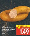 Aktuelle Wurst Angebote bei EDEKA in Potsdam Aktuelles Spreewälder Land-Leberwurst im Ring Angebot bei EDEKA in Potsdam ab 1,49 €