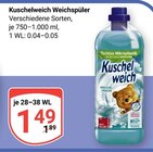 Weichspüler im Angebot bei GLOBUS in Duisburg Weichspüler Angebote von Kuschelweich bei GLOBUS Duisburg für 1,49 €