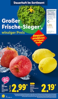 Äpfel im aktuellen Lidl Prospekt (Göttingen) Äpfel im Lidl Prospekt "LIDL LOHNT SICH" mit 72 Seiten (Göttingen)