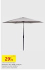 Parasol Inclinable Taupe - Intermarché à Niort Parasol Inclinable Taupe en promo chez Intermarché Niort à 29,99 €