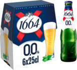25% CAGNOTTÉS<BR>SUR VOTRE COMPTE<CAGNOTTE> SUR LA GAMME 1664 - 1664 - Auchan Hypermarché à Antibes 25% CAGNOTTÉS<BR>SUR VOTRE COMPTE<CAGNOTTE> SUR LA GAMME 1664 - 1664 en promo chez Auchan Hypermarché Antibes