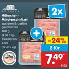 Aktuelles Hähnchen-Minutenschnitzel Angebot bei Netto Marken-Discount in Rostock ab 7,49 €