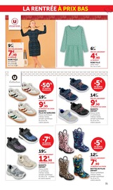 Promos Chaussures dans le catalogue "SUPER U" de Super U Chaussures en promo dans le catalogue Super U à la page 31
