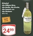Alte Williams Birne Angebote von Birkenhof bei GLOBUS Siegen für 24,99 €