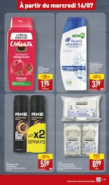 Prix et réduction Axe dans le prospectus Aldi en cours Offre Axe dans le catalogue Aldi du moment à la page 17