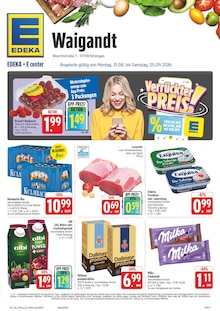 Prospekt der Woche "Wir lieben Lebensmittel!" Seite 1, 31.08.2026 bis 05.09.2026 für Kitzingen Aktueller Prospekt "Wir lieben Lebensmittel!" Seite 1 von 40 Seiten für Kitzingen
