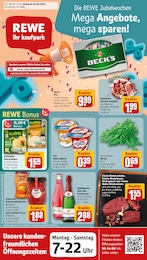 REWE Prospekt für Hagen: "Dein Markt", 34 Seiten, 29.09.2025 - 04.10.2025