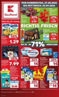 Pampers im Kaufland Prospekt "Hier bin ich richtig" mit 60 Seiten (Bremerhaven)