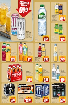 Volvic im REWE Prospekt "Dein Markt" mit 30 Seiten (Lübeck)