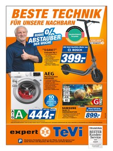 expert TeVi Prospekt Top Angebote mit 12 Seiten