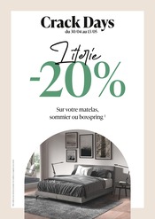 Couches Angebote im Prospekt "Crack Days" von Crack Couches Angebote im Prospekt "Crack Days" von Crack auf Seite 4