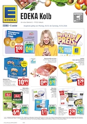 EDEKA Supermarkt Prospekt der aktuellen Woche mit 39 Seiten, gültig von 05.10.2026 bis 10.10.2026, in Volkach und Umgebung Aktueller EDEKA Supermarkt Prospekt in Volkach und Umgebung, "Wir lieben Lebensmittel!" mit 39 Seiten, 05.10.2026 - 10.10.2026