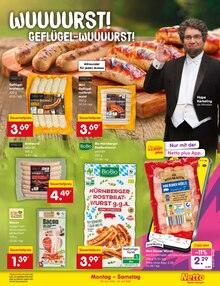 Bratwurst im Netto Marken-Discount Prospekt "Aktuelle Angebote" mit 74 Seiten (Oberhausen)