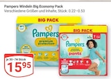 Windeln Big Economy Pack Angebote von Pampers bei GLOBUS Leipzig für 15,95 €