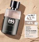 Guilty Pour Homme von GUCCI im aktuellen Müller Prospekt für 43,95 €