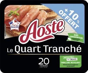 Jambon cru quart pré-tranché