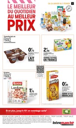 Prix et réduction Alimentation dans le prospectus Intermarché en cours Offre Alimentation dans le catalogue Intermarché du moment à la page 5