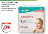 Feuchte Tücher im Angebot bei GLOBUS in Bad Homburg Feuchte Tücher Angebote von Pampers bei GLOBUS Bad Homburg für 4,99 €