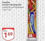 Aktuelle Pizza Angebote bei GLOBUS in Erlangen Aktuelles Frischer Pizzateig XXL Angebot bei GLOBUS in Erlangen ab 1,69 €