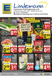 EDEKA Prospekt: "Aktuelle Angebote", 24 Seiten, 09.02.2026 - 14.02.2026