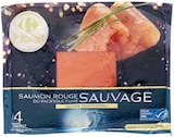 Saumon fumé rouge sauvage du Pacifique MSC - Carrefour Extra en promo à 3,49 € chez Supermarchés Match Saumon fumé rouge sauvage du Pacifique MSC - Carrefour Extra dans le catalogue Supermarchés Match