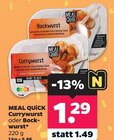 Currywurst von MEAL QUICK im aktuellen Netto mit dem Scottie Prospekt