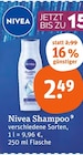 Shampoo von Nivea im aktuellen tegut Prospekt für 2,49 €