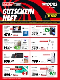 MediaMarkt Saturn Prospekt für Bremen mit 16} Seiten MediaMarkt Saturn Prospekt für Bremen: "GUTSCHEINHEFT", 16 Seiten, 21.07.2025 - 09.08.2025