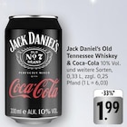 Old Tennessee Whiskey & Coca-Cola Angebote von Jack Daniel's bei EDEKA Lahnstein für 1,99 €
