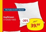 Kopfkissen im aktuellen ROLLER Prospekt
