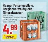 Haaner Felsenquelle Mineralwasser bei Trinkgut im Mönchengladbach Prospekt für 4,99 €