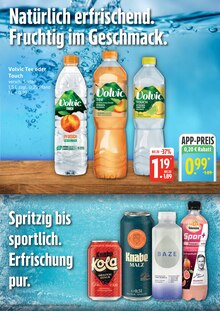 Volvic im aktuellen EDEKA Prospekt (Rostock) Volvic im EDEKA Prospekt "Top Angebote" mit 30 Seiten (Rostock)