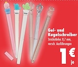 Gel- und Kugelschreiber für 1,00 € bei Mäc-Geiz im Angebot Gel- und Kugelschreiber im aktuellen Mäc-Geiz Prospekt