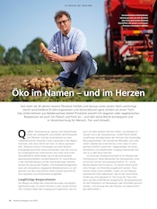 Bio Kartoffeln Angebote im Prospekt "Alnatura Magazin" von Alnatura Bio Kartoffeln Angebote im Prospekt "Alnatura Magazin" von Alnatura auf Seite 46
