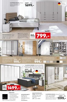 Kleiderschrank im porta Möbel Prospekt "RABATTMAGIE IM FEE-BRUAR" mit 24 Seiten (Frankfurt (Main))