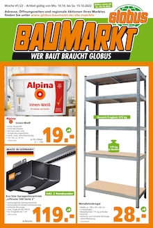 Globus Baumarkt Prospekt Zweibrücken ⇒ Aktuelle Angebote entdecken