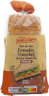 Pain de mie Grandes Tranches Complet - MAITRE JEAN PIERRE en promo chez Lidl Pain de mie Grandes Tranches Complet - MAITRE JEAN PIERRE dans le catalogue Lidl