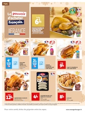 Promos Pintade Fermière dans le catalogue "Réveillons Noël : Tous les plaisirs de la table à petits prix" de Auchan Hypermarché à la page 34