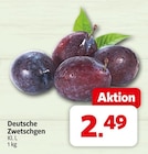 nah&frisch Mettingen - Deutsche Zwetschgen Angebot im Prospekt Deutsche Zwetschgen bei nah&frisch im Mettingen Prospekt für 2,49 €