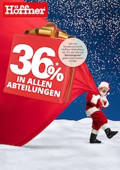 Deko im Höffner Prospekt in Erfurt Aktueller Höffner Prospekt mit Deko, "36% in allen Abteilungen", Seite 1