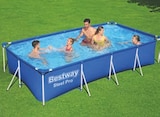 Promo Piscine hors-sol rectangulaire Steel Pro à 169,90 € dans le catalogue LaMaison.fr à Loué