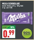 Schokolade im Angebot bei Marktkauf in Detmold Schokolade Angebote von Milka bei Marktkauf Detmold für 0,99 €