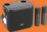Enceinte LED Karaoké Portable - dynaBass - Netto à Montreuil Enceinte LED Karaoké Portable - dynaBass en promo chez Netto Montreuil à 29,90 €