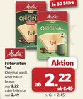 Original Angebote von Melitta bei combi Lippstadt für 2,22 €
