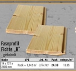 Faseprofil Fichte „B“ im aktuellen Hornbach Prospekt für 24,30 €